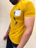 Round Neck Printed T-Shirt for Men 