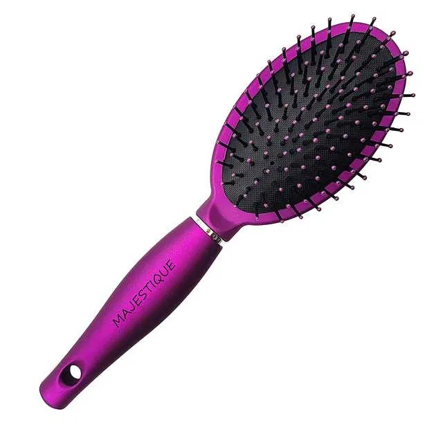 Majestique Eco-Friendly Sleek and Shine Finisher Hairbrush for Unisex (B-96)