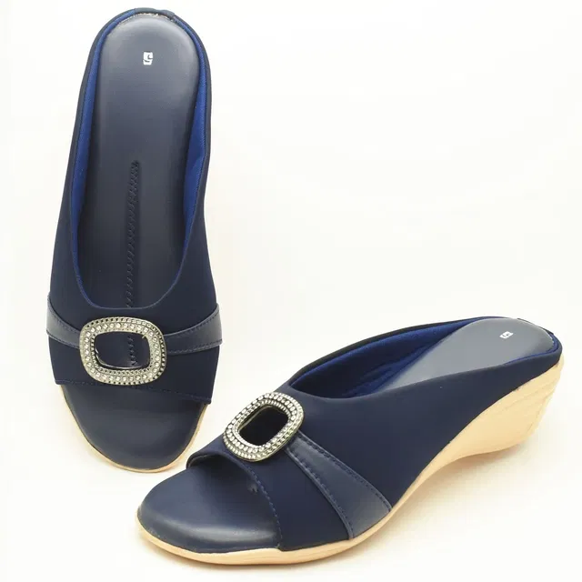 Heels for Women (Blue, 5)