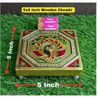 Wooden Pooja Chowki 