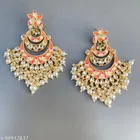 Premium Meenakari Chandbali earring for Women 