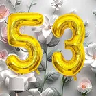 Foil Balloon for Birthday Celebration, No. 53 