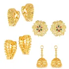 Gold Plated Designer Earrings Set for Women & Girls 