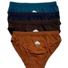 Cotton Solid Briefs for Women, Pack of 4 