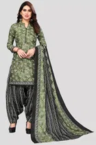 Cotton Unstitched Salwar Suit 