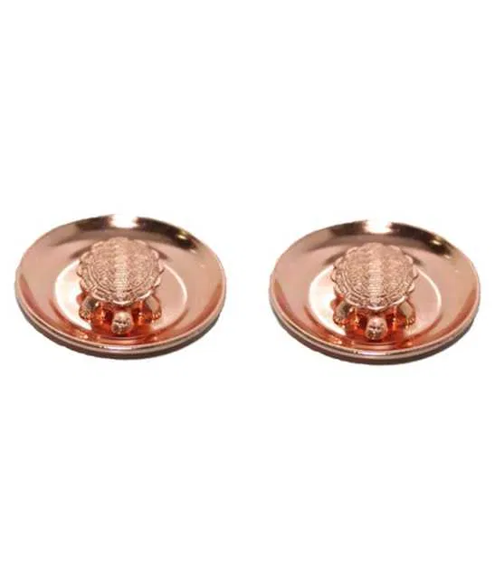 BHARDWAJ RETAILS Copper Tortoise (Assorted) (Pack of 1) (BR22)