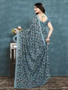 Georgette Printed Saree for Women 