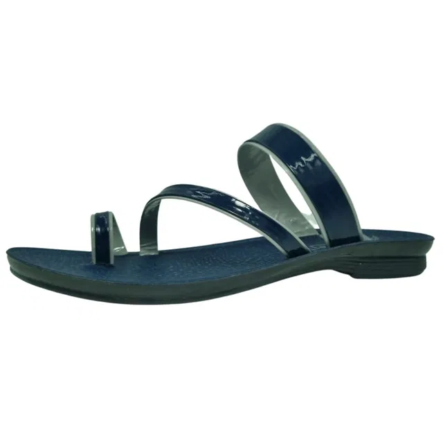 Flats for Women (Blue, 4)