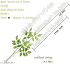 Polyester Artificial Hanging Flower Garlands 