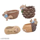 Terracotta Decorative Plant Holders for Home Decor 