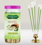 Premium Fragrance Yoga & Pooja Agarbatti (Green, Set of 1)