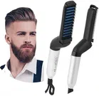 Electric Beard Straightener with Hair Styler Comb for Men (Multicolor)