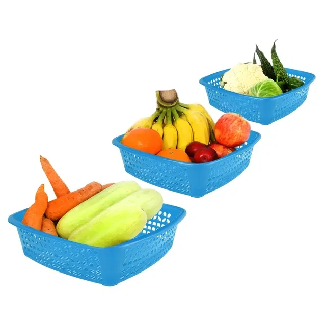Athens 3-Piece Basket Set (Small, Meduim, Large - Assorted)