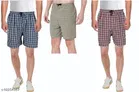 Cotton Shorts for Mens (Multicolor, 28) (Pack of 3)