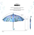 CITIZEN Blue and White Frozen Printed Umbrella for Kids 