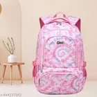 Canvas Backpack Bag, Pink