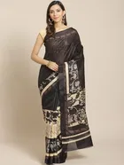 Khadi Printed Saree for Women 