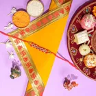 Rishtey Ki Dor – Ethnic Chandan Akshat Assorted Rakhi Pack of 5