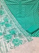 Cotton Printed Unstitched Dress Material for Women 
