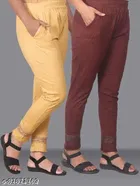 Cotton Lycra Trouser for Women 