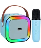 Tecsox Karaoke Speaker 6 W Bluetooth Speaker Bluetooth v5.0 with USB,SD card Slot,Aux,3D Bass Playback Time 3 hrs