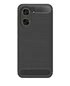 Mi Redmi A5 4G Rubber Mobile Cover (Black)