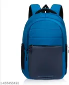 Leather Backpack for Men & Women, Blue