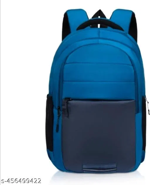 Leather Backpack for Men & Women, Blue