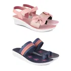 Combo of Flats & Sandals for Women 