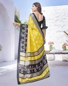 Art Silk Printed Saree for Women 