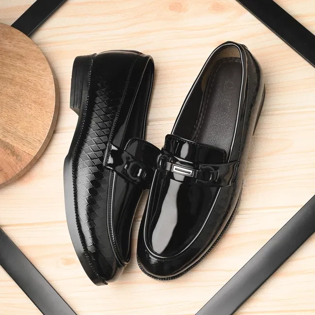 Loafers for Men (Black, 8)