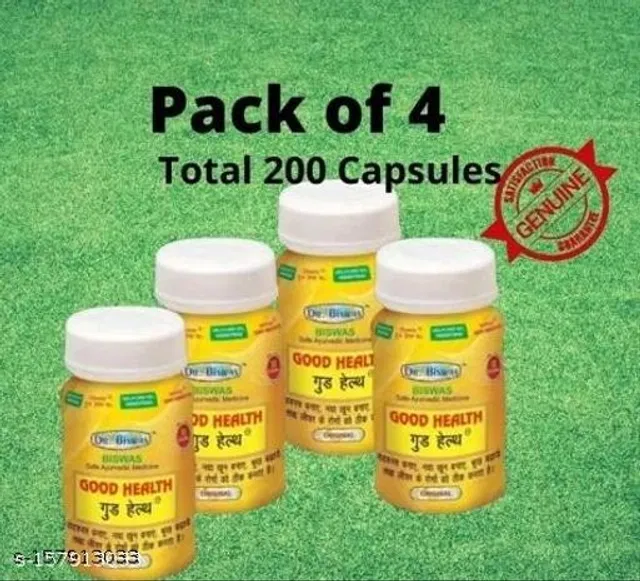 Dr. Biswas Ayurvedic Good Health -50 Capsules, Pack Of 4