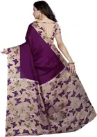 Art Silk Kalamkari Saree for Women 