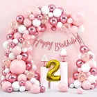 2nd Happy Birthday Balloon Decoration Kit, Multicolor, Pack Of 57