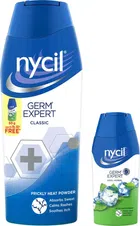 Nycil Cool Classic Prickly Heat Talcum Powder 150 g (Nycil Cool Herbal 50g Free)