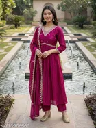 Acrylic Kurta Set for Women 