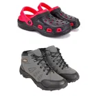Combo of Casual Shoes with Clogs for Men 