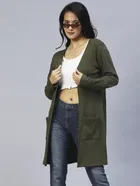 Women's Front Open Long Shrug 