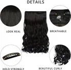 24 Inch Hair Extension/Wig  for Women, Black