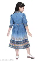 Cotton Blend Frock for Girls 
