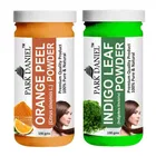Park Daniel 100% Pure & Natural Orange Peel Powder & Indigo Leef Powder 