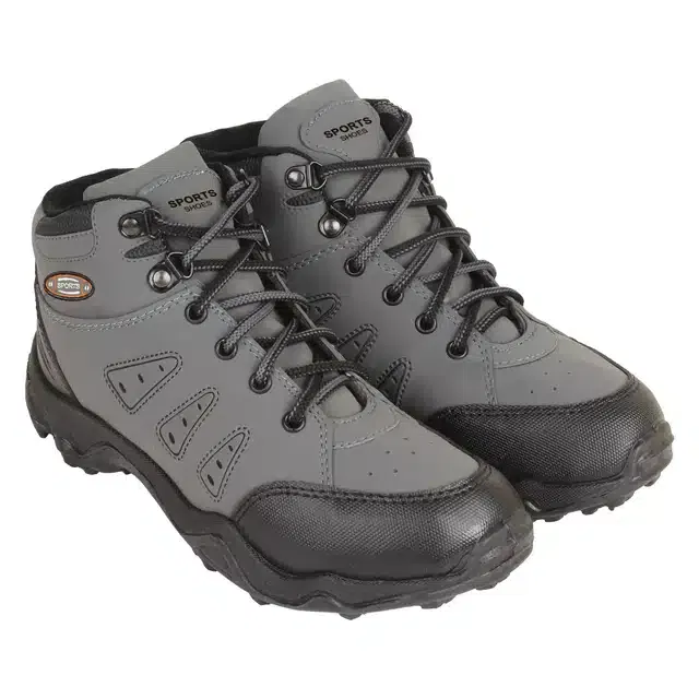 Bersache Trakking Shoes for Men (Grey, 6) (VKI-31)
