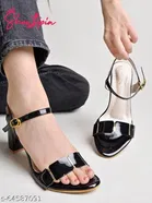 Shoetopia Embellished Flatform Sandals 