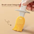 2 IN 1 Oil Dispenser Bottle with Silicone Basting Brush for Cooking 
