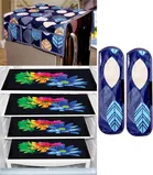 Knit 7 Pcs Fridge Cover Set 