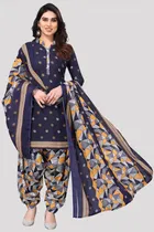 Cotton Unstitched Salwar Suit 