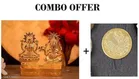 Laxmi Ganesh Idol & Coin 