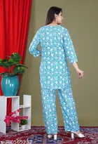 Rayon Top & Bottom Set for Women 