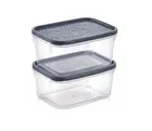 ALL TIME Polka Container, 2x500ml [2 का सेट]