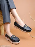 Shoetopia Girls Casual Shoes Black 